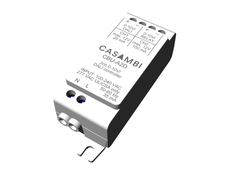 Cbu Asr Bluetooth Controllable 2ch 0 10v Controller Casambi