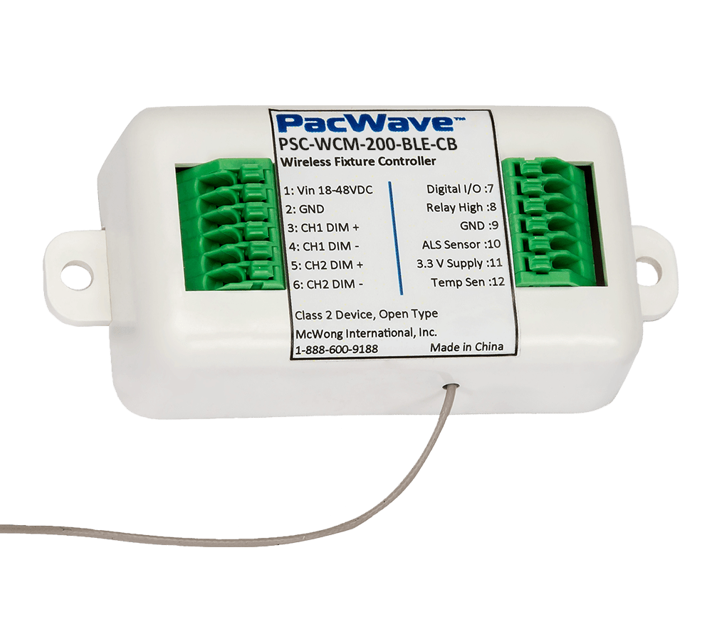 High-Voltage Dual Channel Wireless Fixture Controller - Casambi