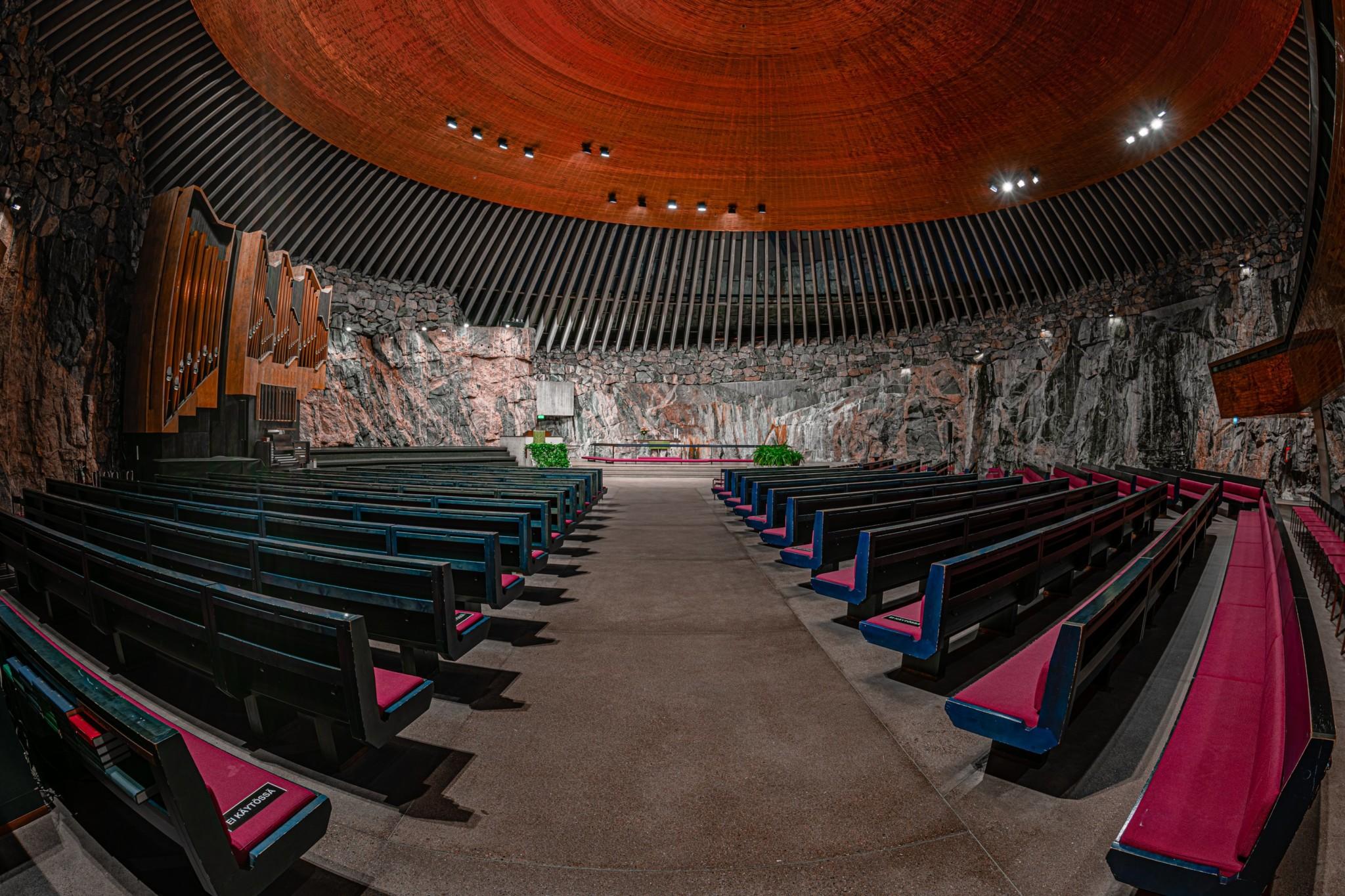 Temppeliaukio Church - Casambi