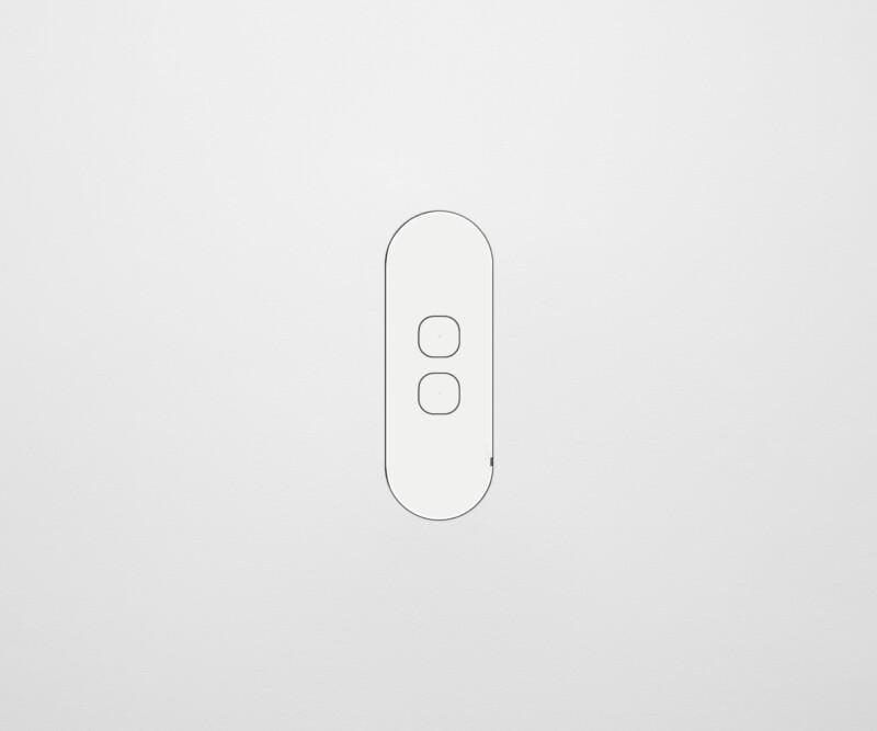 zetr two gang casambi switch white